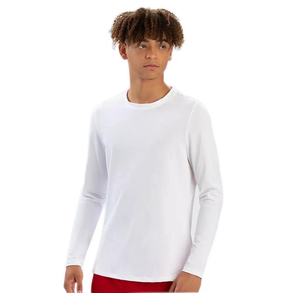 Men's Dolfin Solid Long Sleeve UPF 50+ Crewneck Swim Rash Guard Shirt, Size: Small, Royal Product Image