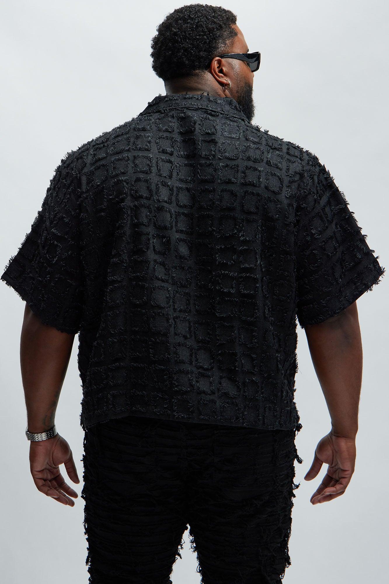 Window Shopping Boxy Shirt - Black Product Image