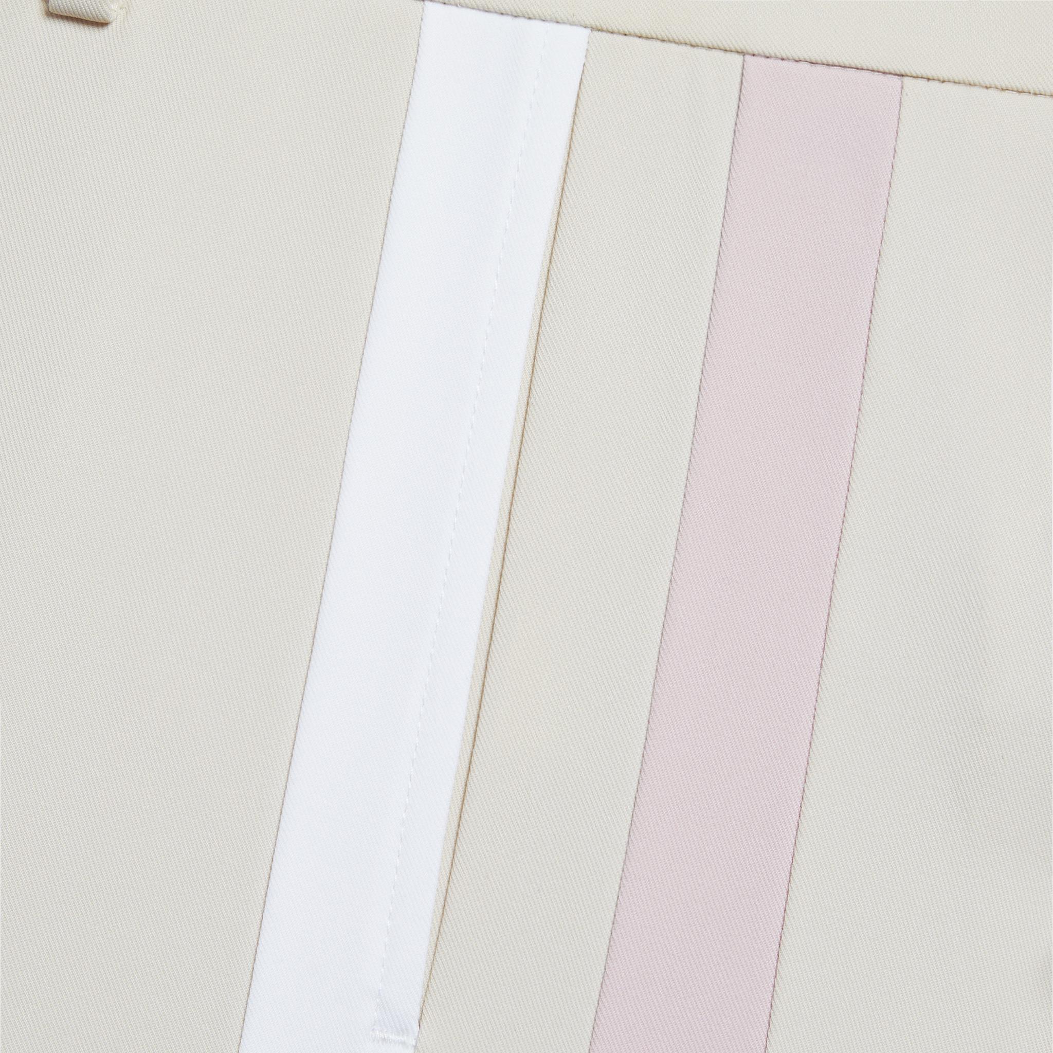 SIDE STRIPE STRETCH TECH TWILL MID RISE STRAIGHT LEG TROUSER Product Image
