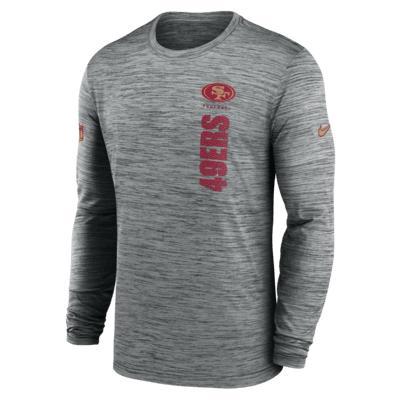 Tampa Bay Buccaneers Sideline Velocity Nike Men's Dri-FIT NFL Long-Sleeve T-Shirt Product Image