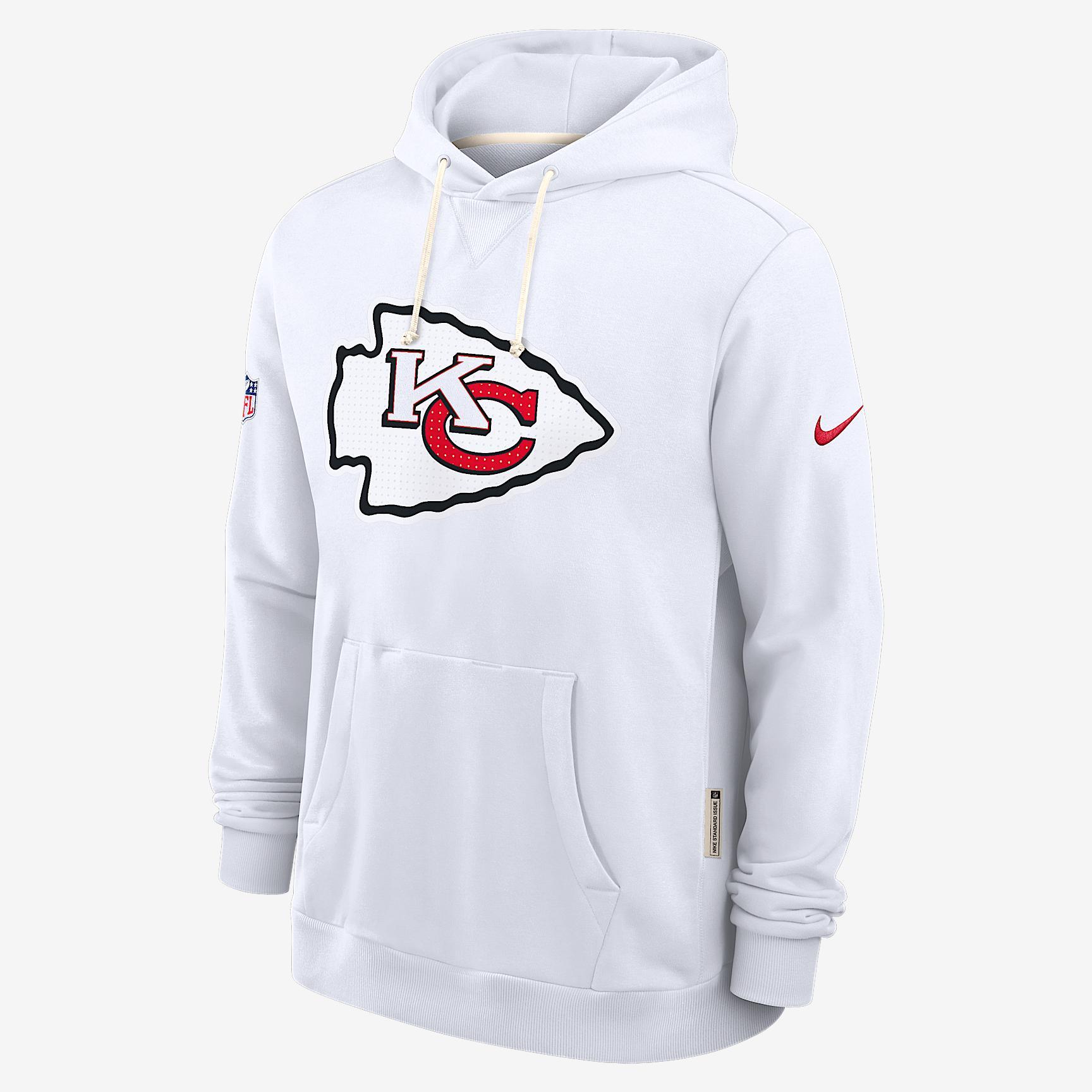 Chicago Bears Initial Home Sideline Nike Men's Dri-FIT NFL Pullover Hoodie Product Image