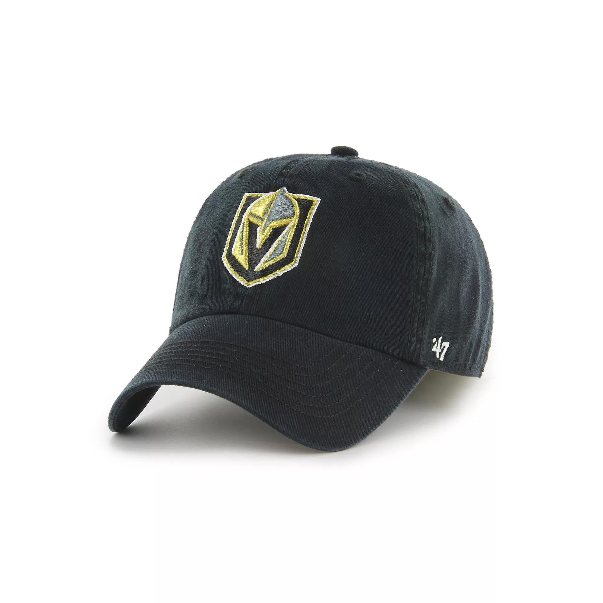 Men's '47 Black Vegas Golden Knights Classic Franchise Fitted Hat, Size: Small, Lvk Black Product Image