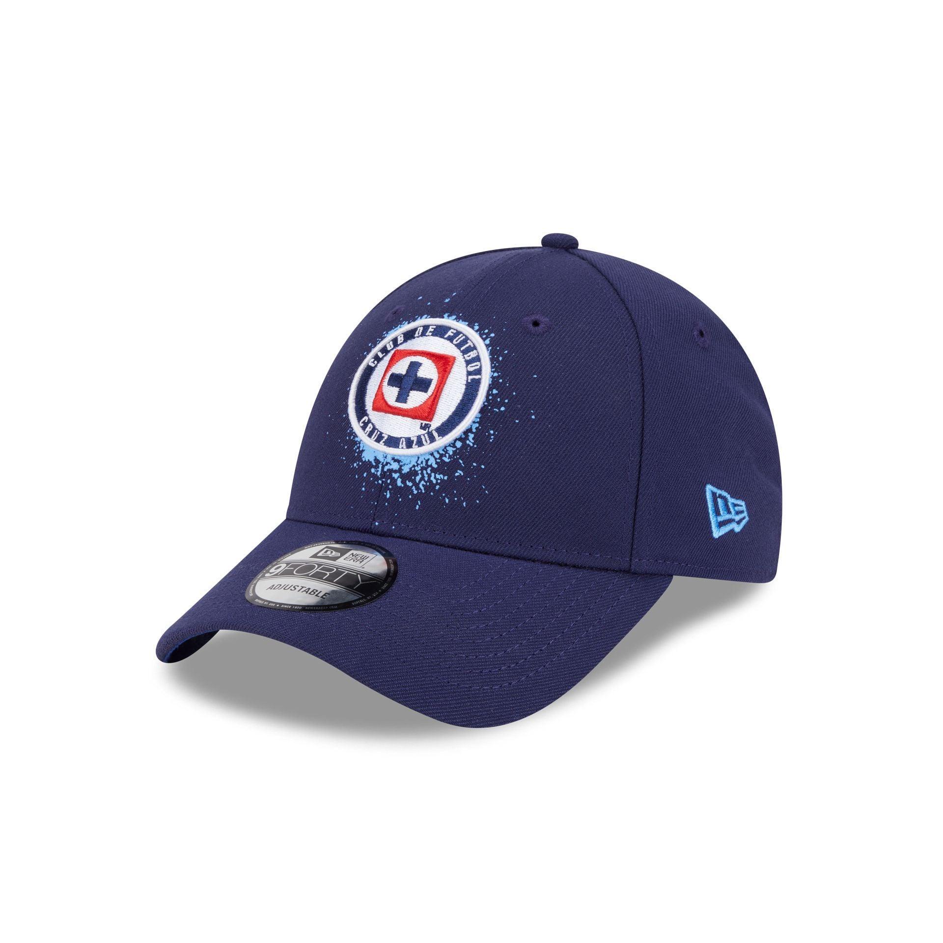 Cruz Azul Spray Paint 9FORTY Snapback Hat Male Product Image