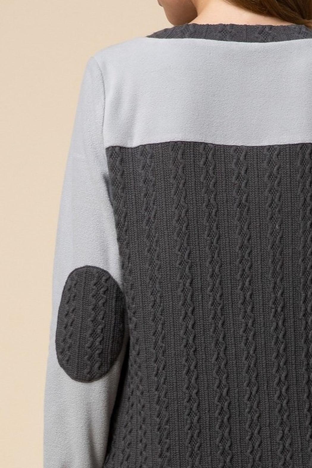 Cable-knit sweater dress Product Image