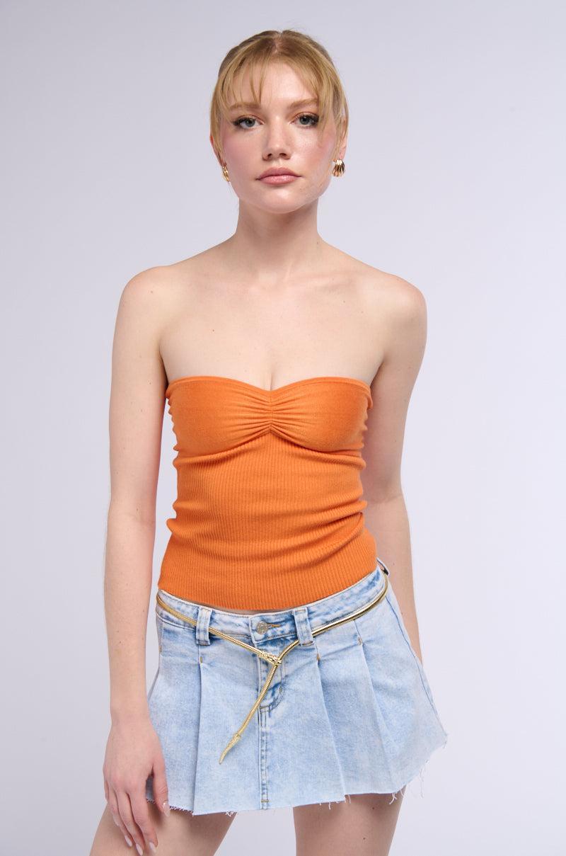 SUMMER ENERGY KNIT TUBE TOP Product Image