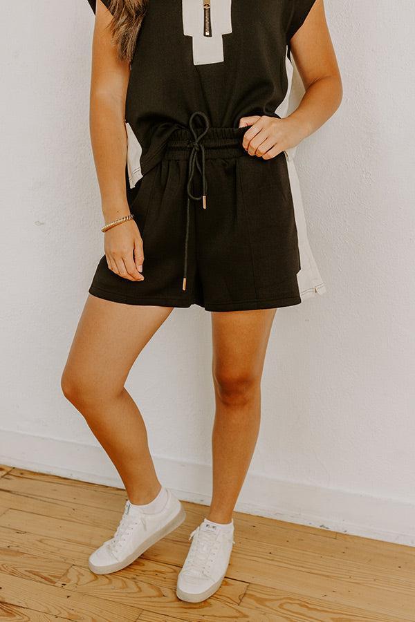 Metro Chic High Waist Shorts Product Image