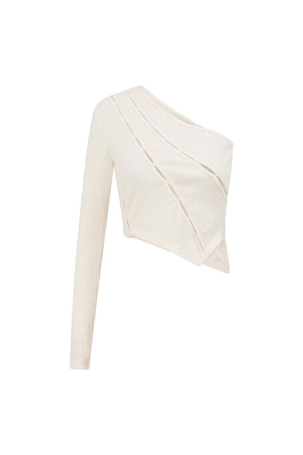 Layla Top - Cream Product Image