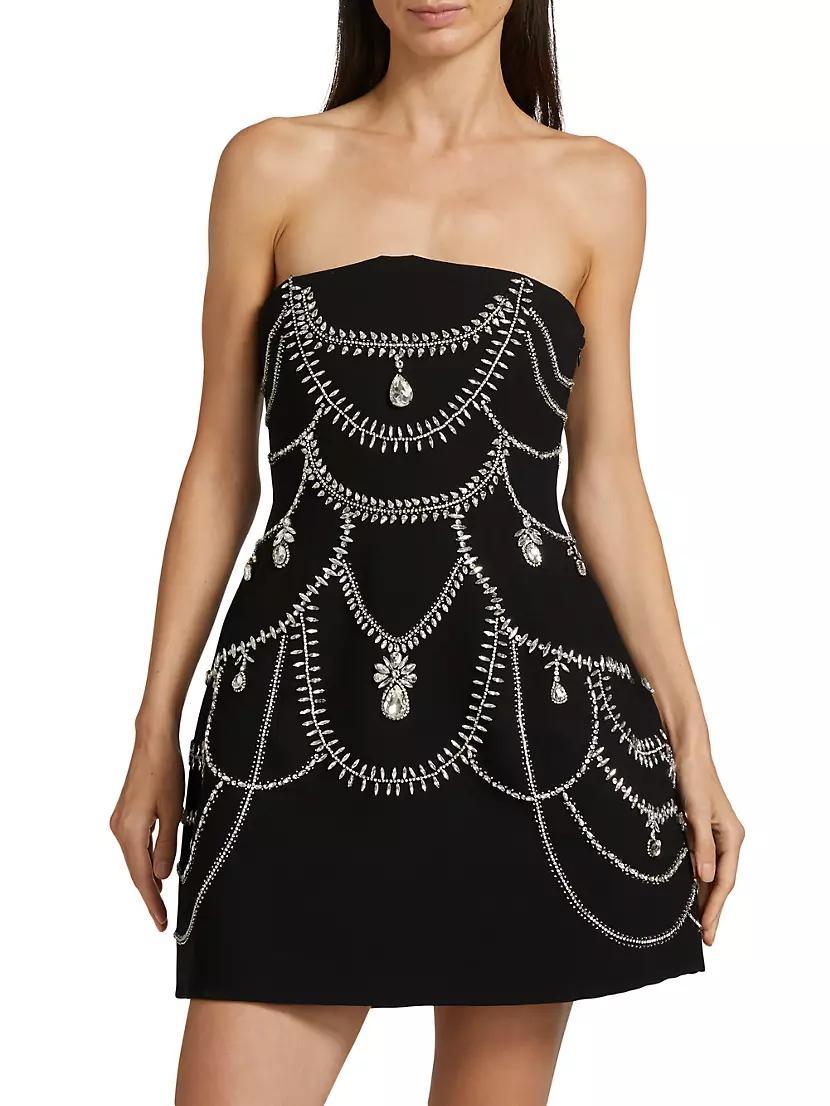 Arta Embellished Strapless Minidress Product Image