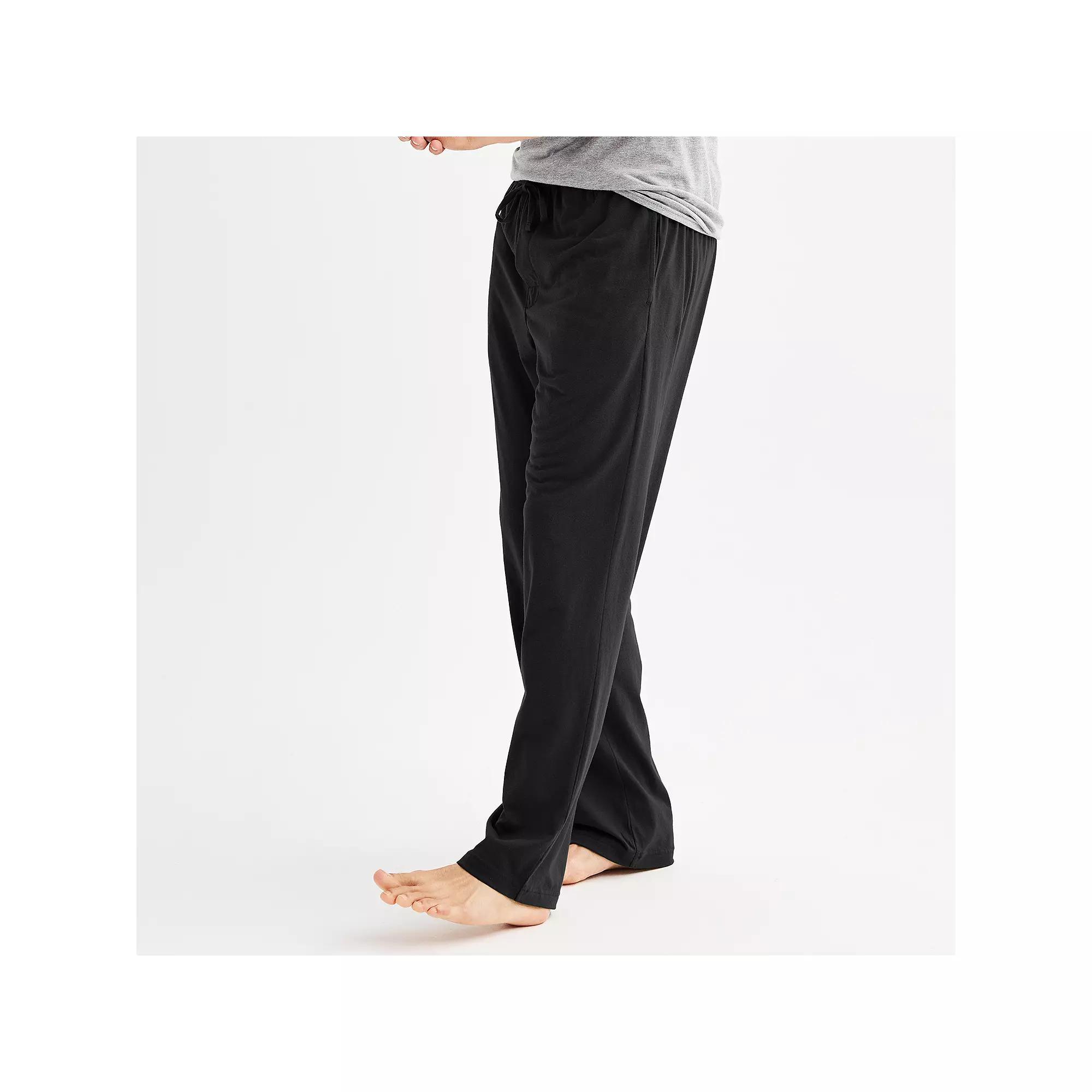 Men's Sonoma Goods For Life® Essential Knit Pajama Pants, Size: Large, Mineral Grey Product Image