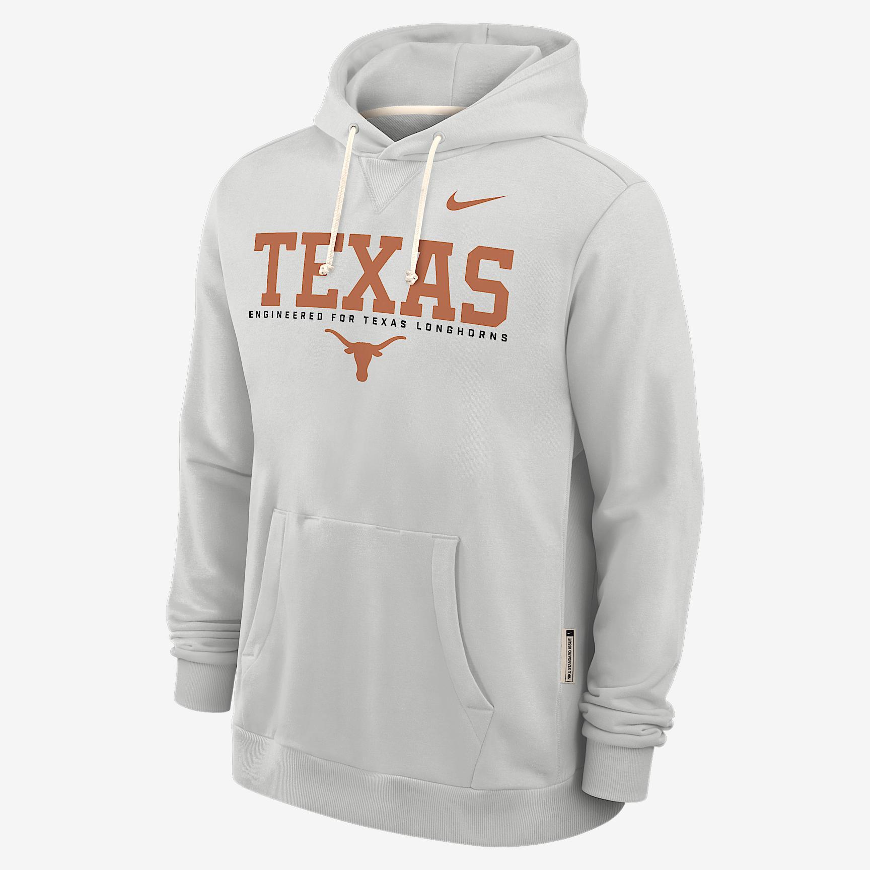 Texas Sideline Nike Men's Dri-FIT College Pullover Hoodie Product Image