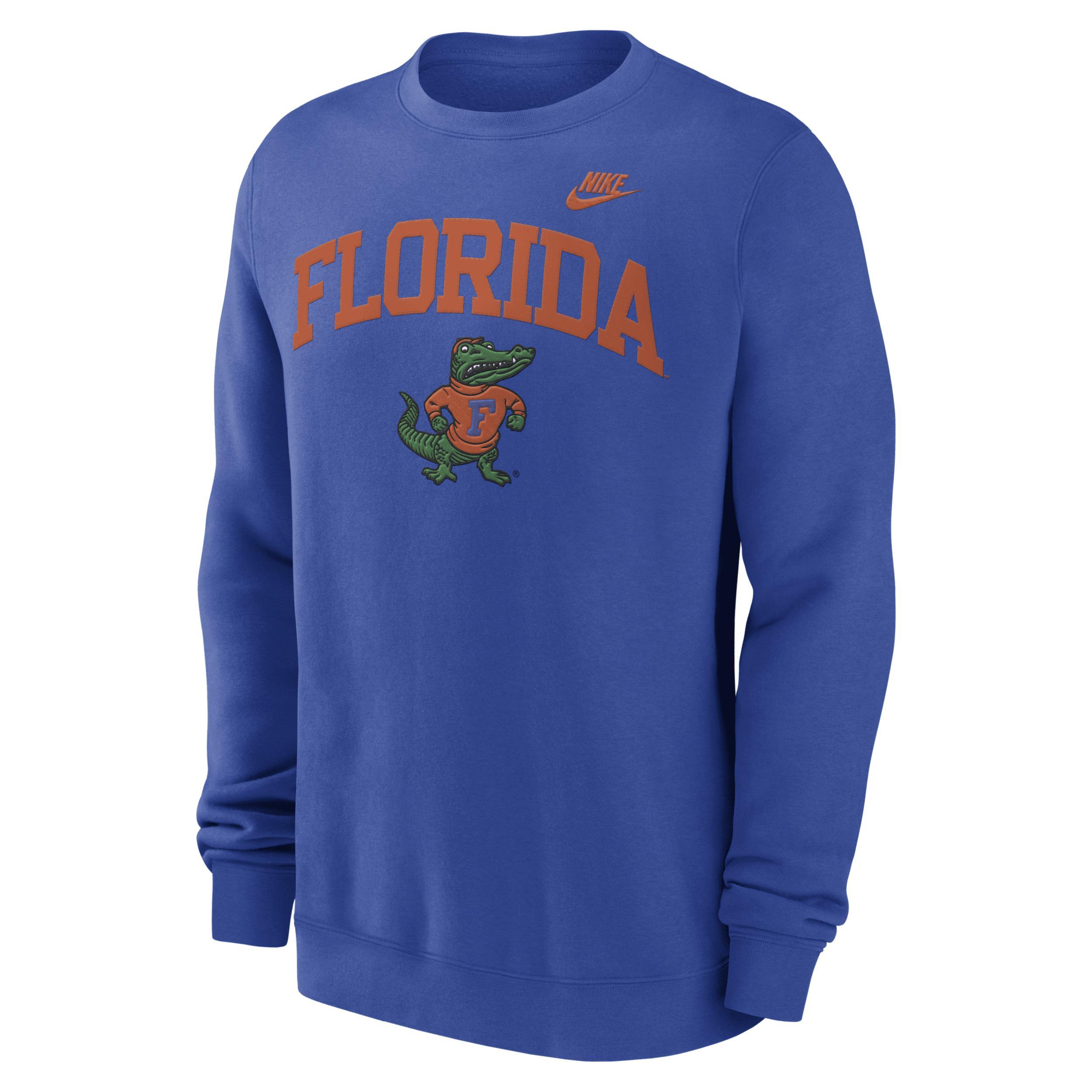 Mens Nike Royal Duke Devils Primetime Evergreen Fleece Pullover Sweatshirt Product Image