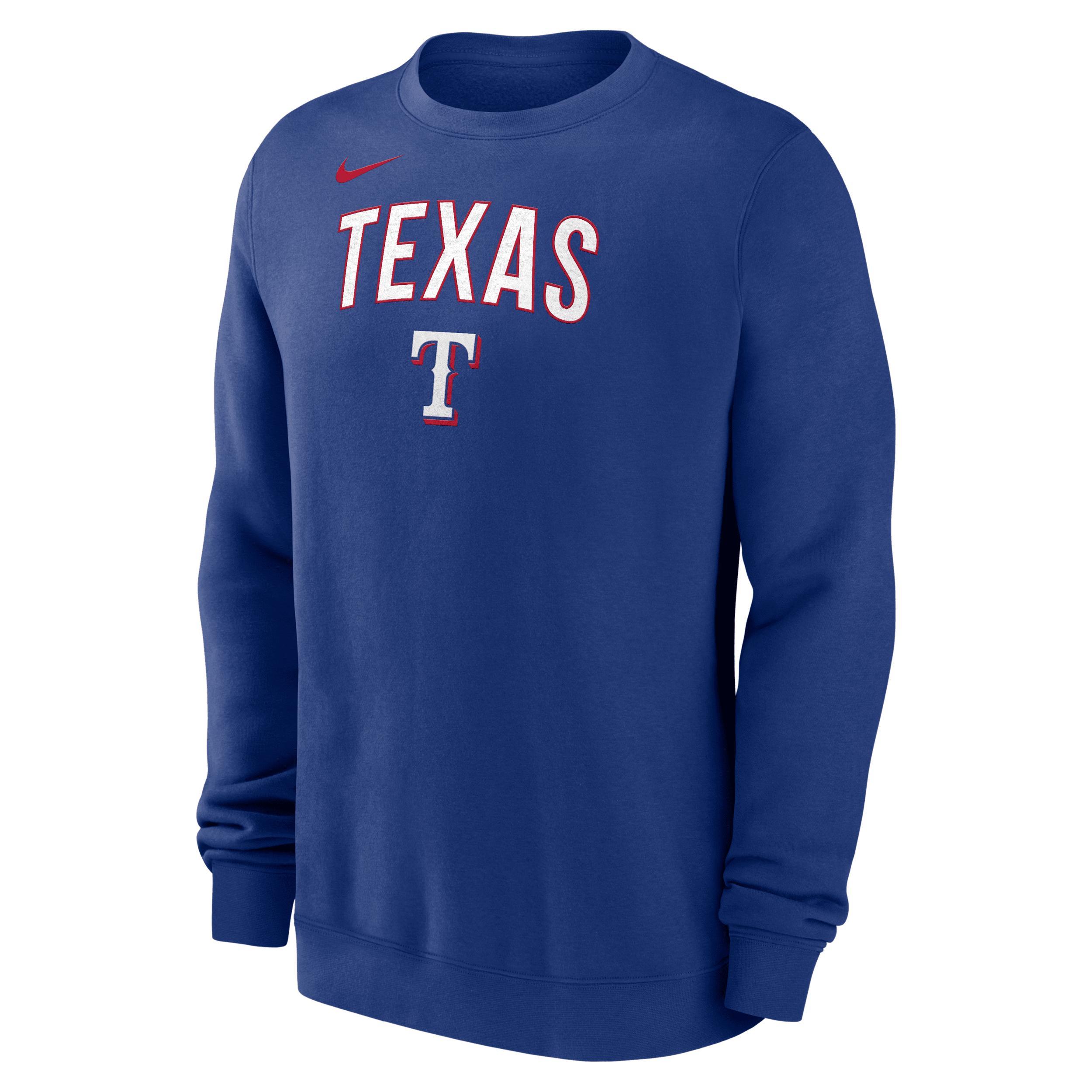 Texas Rangers Nike Men's MLB Pullover Crew Product Image