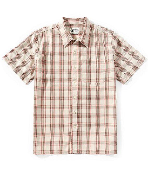 Marmot Eldridge Plaid Short Sleeve Woven Shirt Product Image