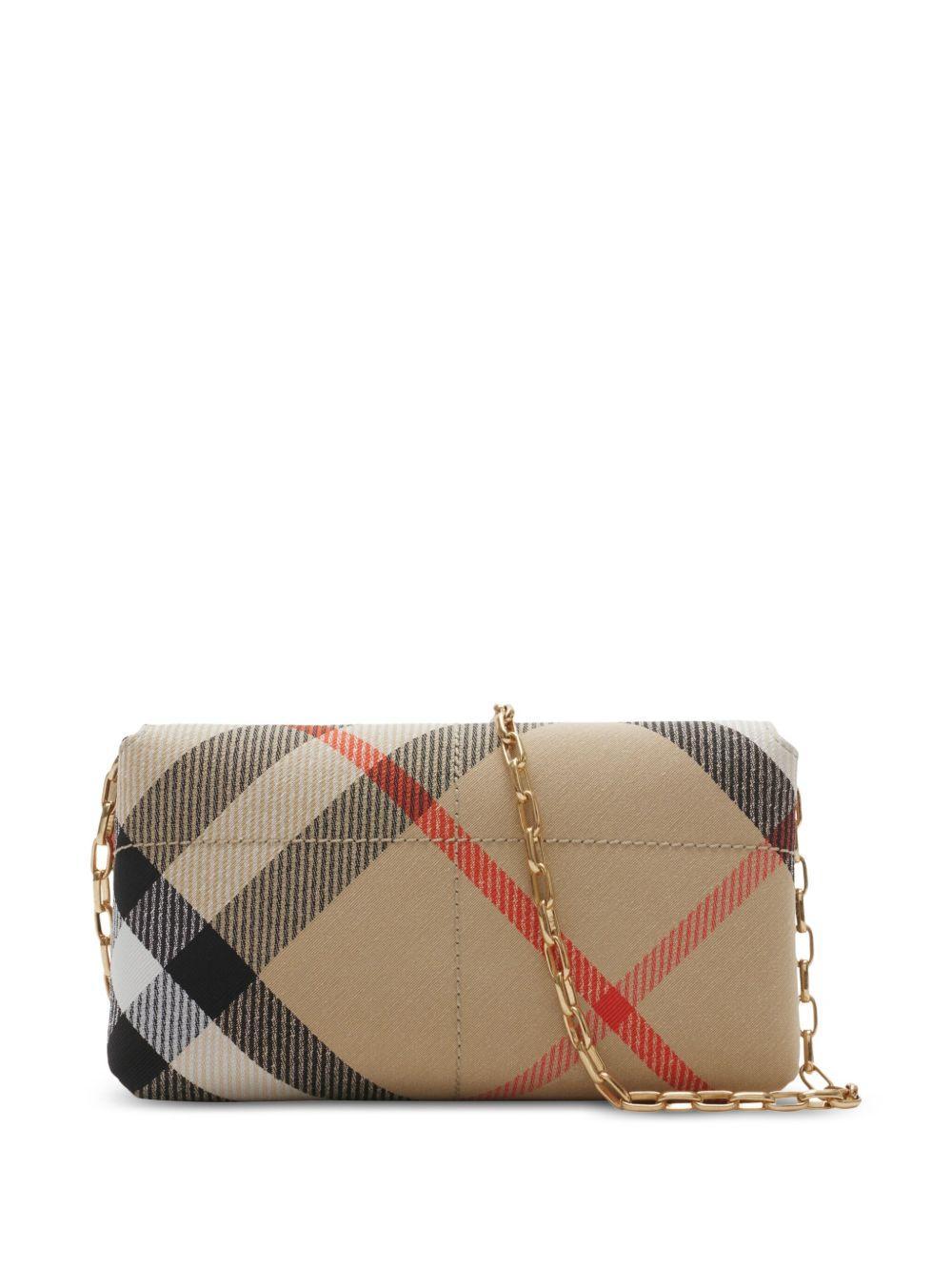 Check-pattern mini bag Product Image