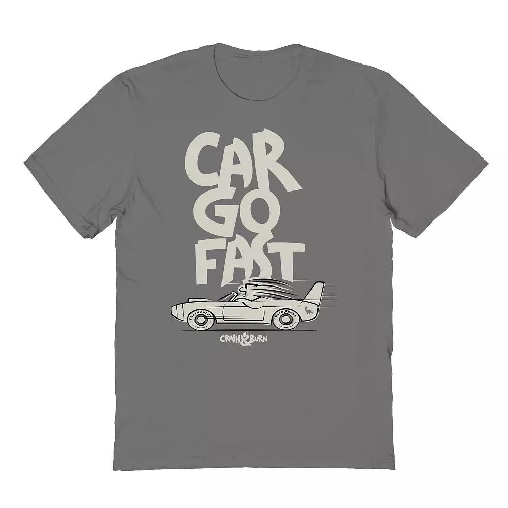 Men's COLAB89 by Threadless Car Go Fast CAB Tee Graphic Tee, Size: XL, Grey Product Image