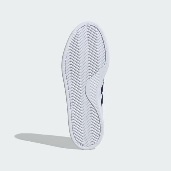 adidas Grand Court Shoes Cloud White 8 Mens Product Image