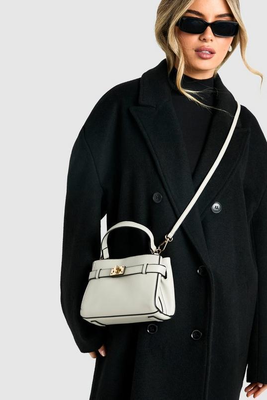 Buckle Strap Detail Mini Bag Product Image