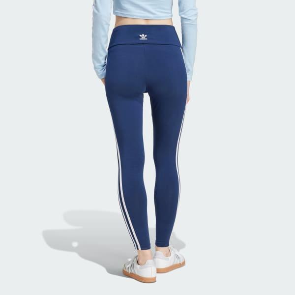 adidas 3-Stripes Leggings Night Indigo S Womens Product Image