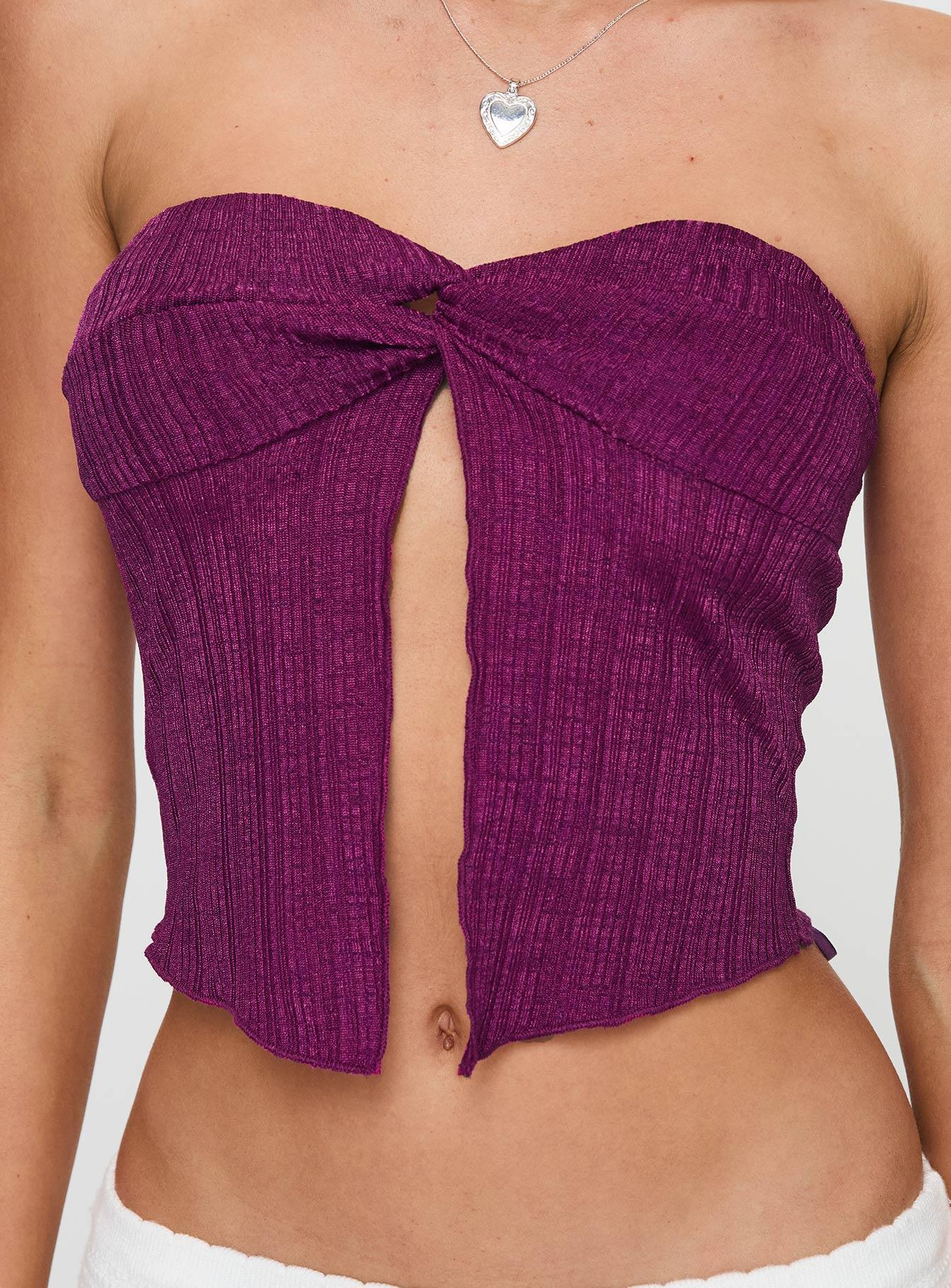Mani Top Purple Product Image