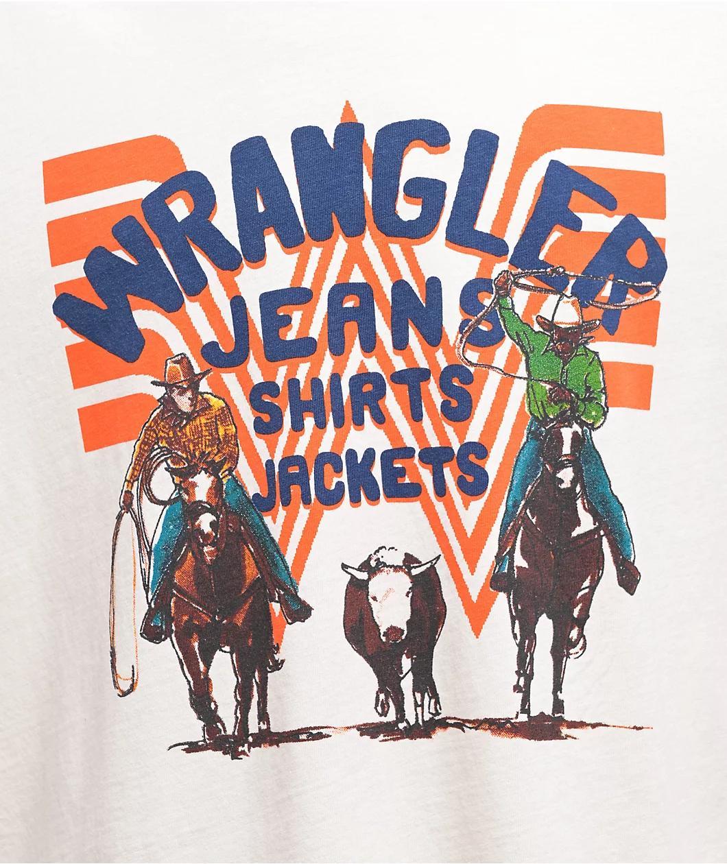 Wrangler x Whataburger Graphic Marshmallow T-Shirt Product Image