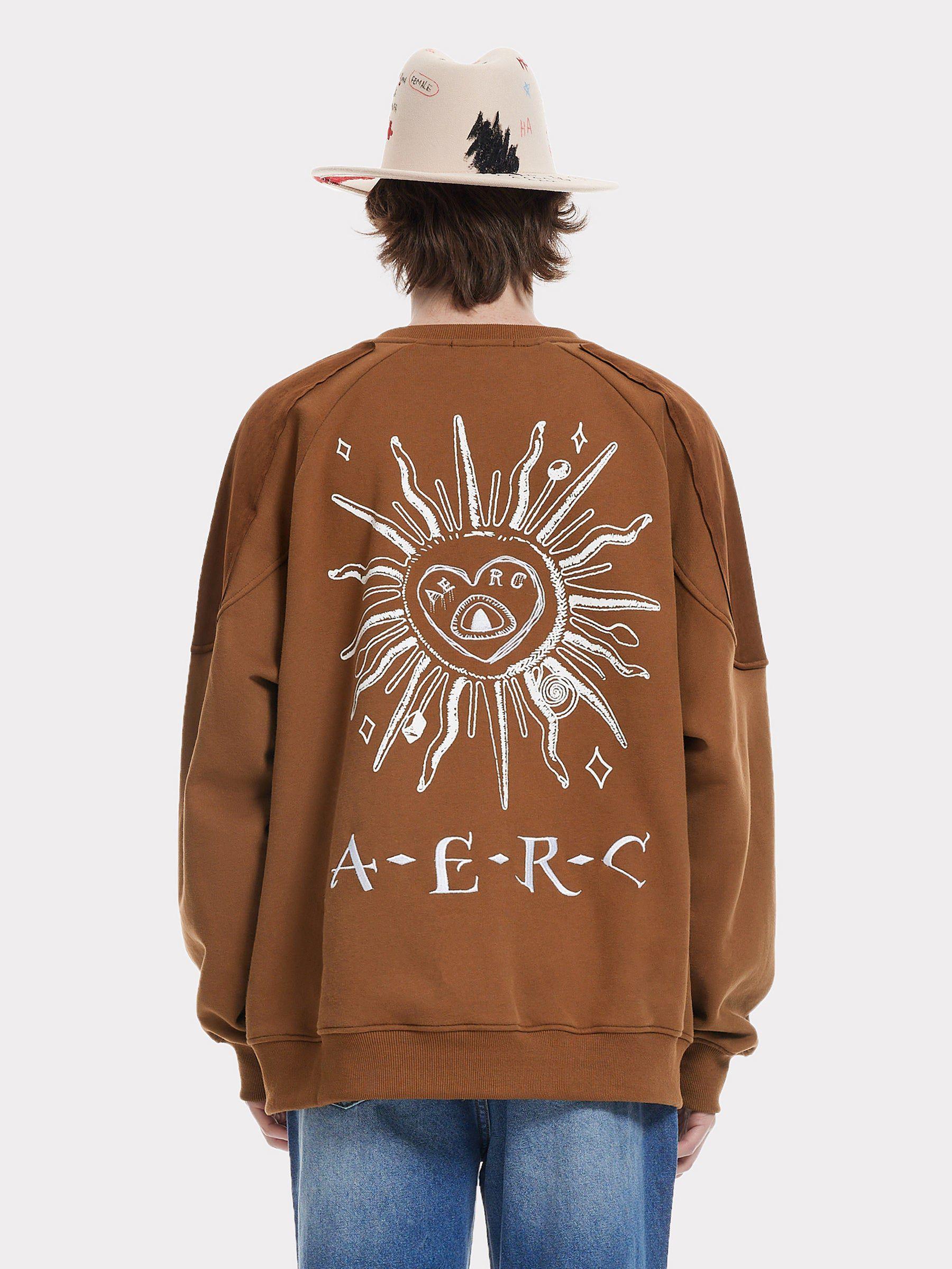 Aelfric Eden Sun Eye Print Sweatshirt Product Image