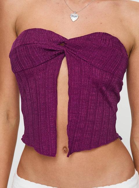 Mani Top Purple Product Image