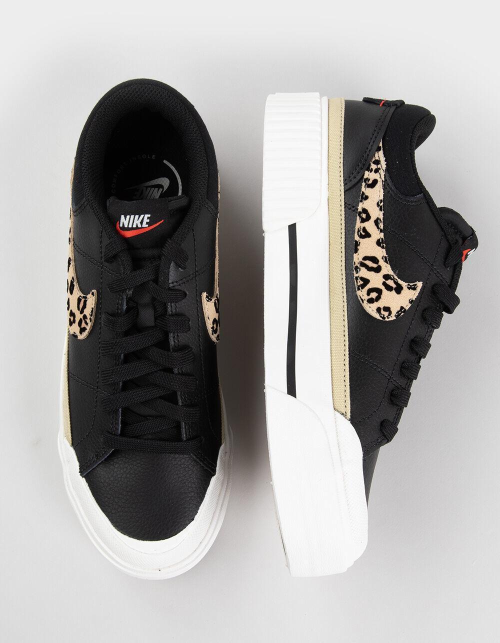 NIKE Court Legacy Lift Womens Shoes - LEOPARD Product Image