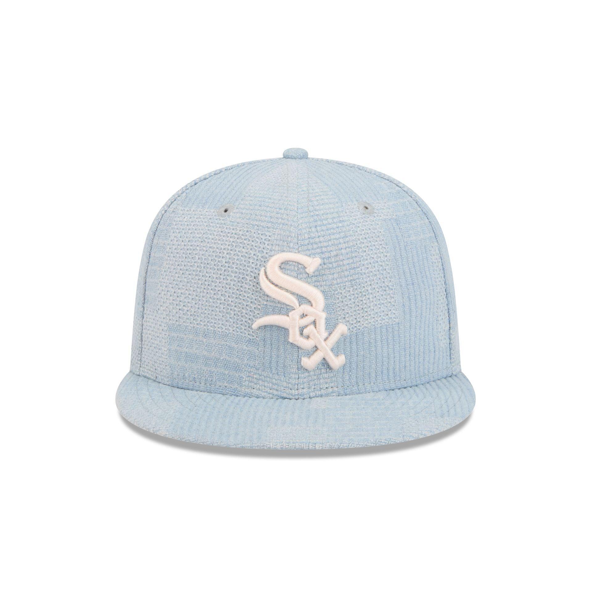 Chicago White Sox Denim Patchwork 9FIFTY Snapback Hat Male Product Image