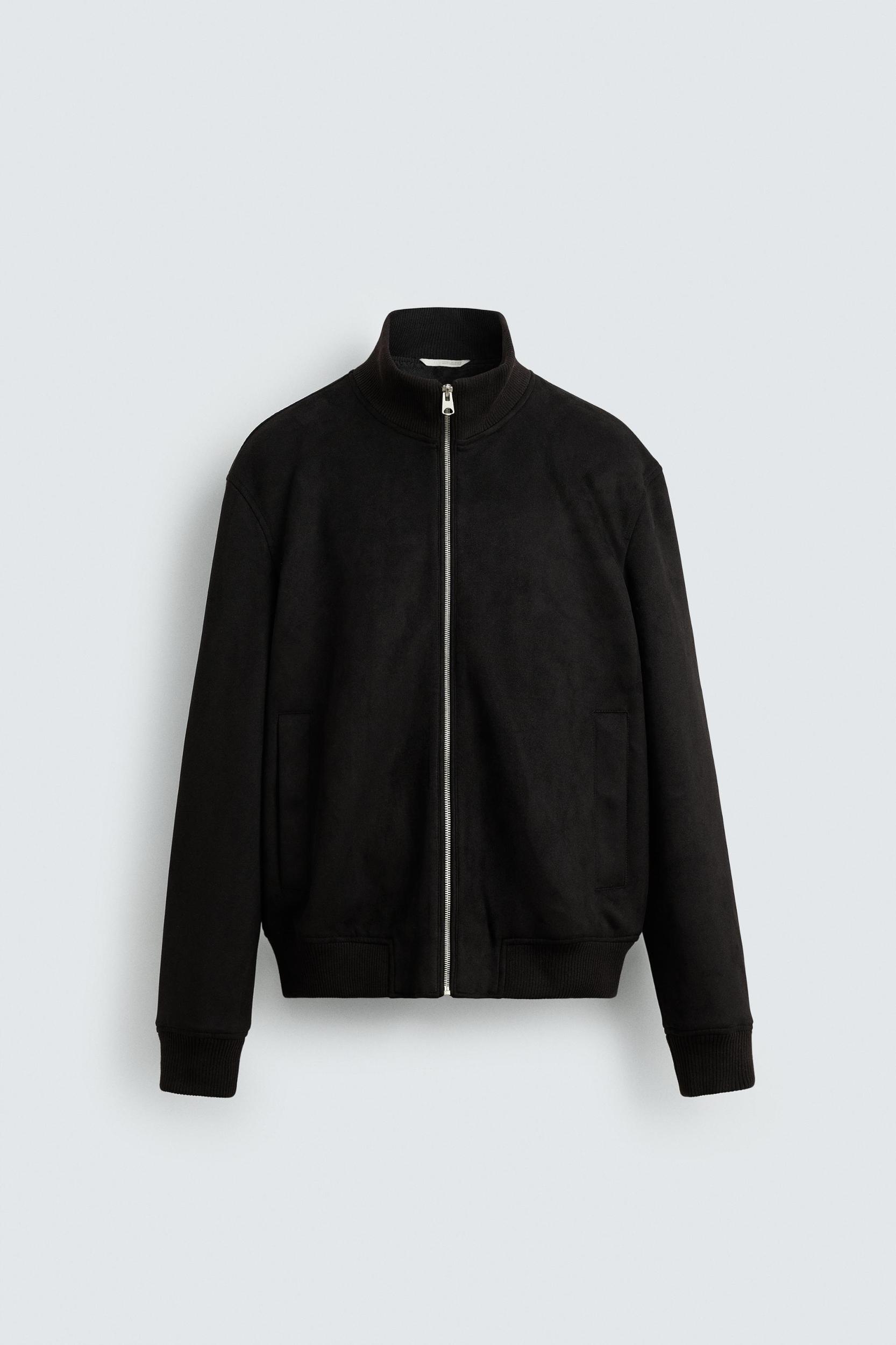 FAUX SUEDE JACKET Product Image