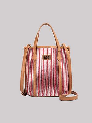 Women's Tall Stripe Logo Handbag | Women's Accessories | Lee® Product Image