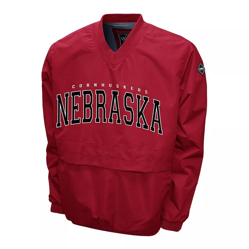 Men's Georgia Bulldogs Members Windshell Pullover, Size: 3XL, Red Product Image