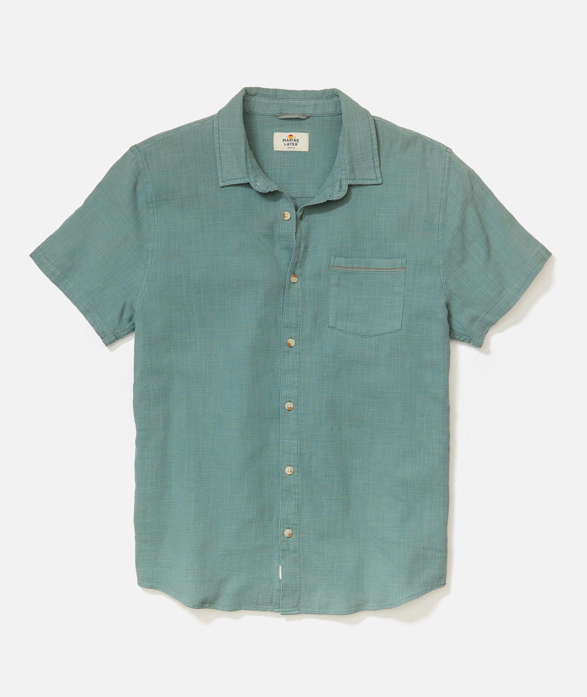 Stretch Selvage Short Sleeve Shirt Product Image