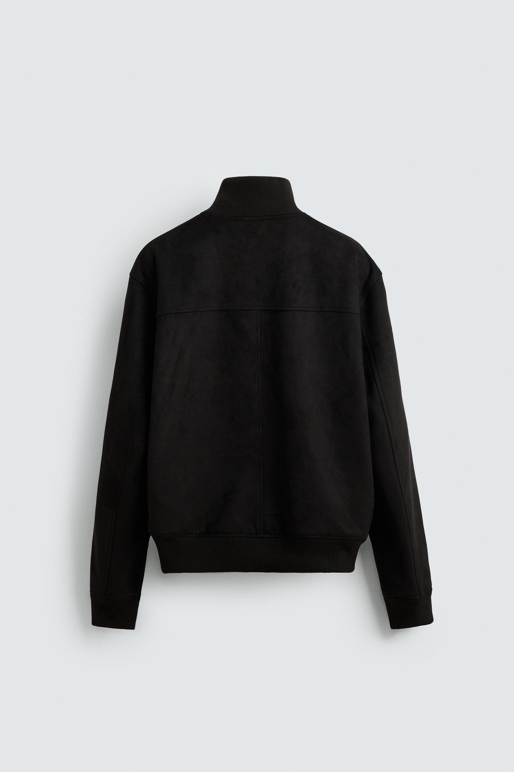FAUX SUEDE JACKET Product Image