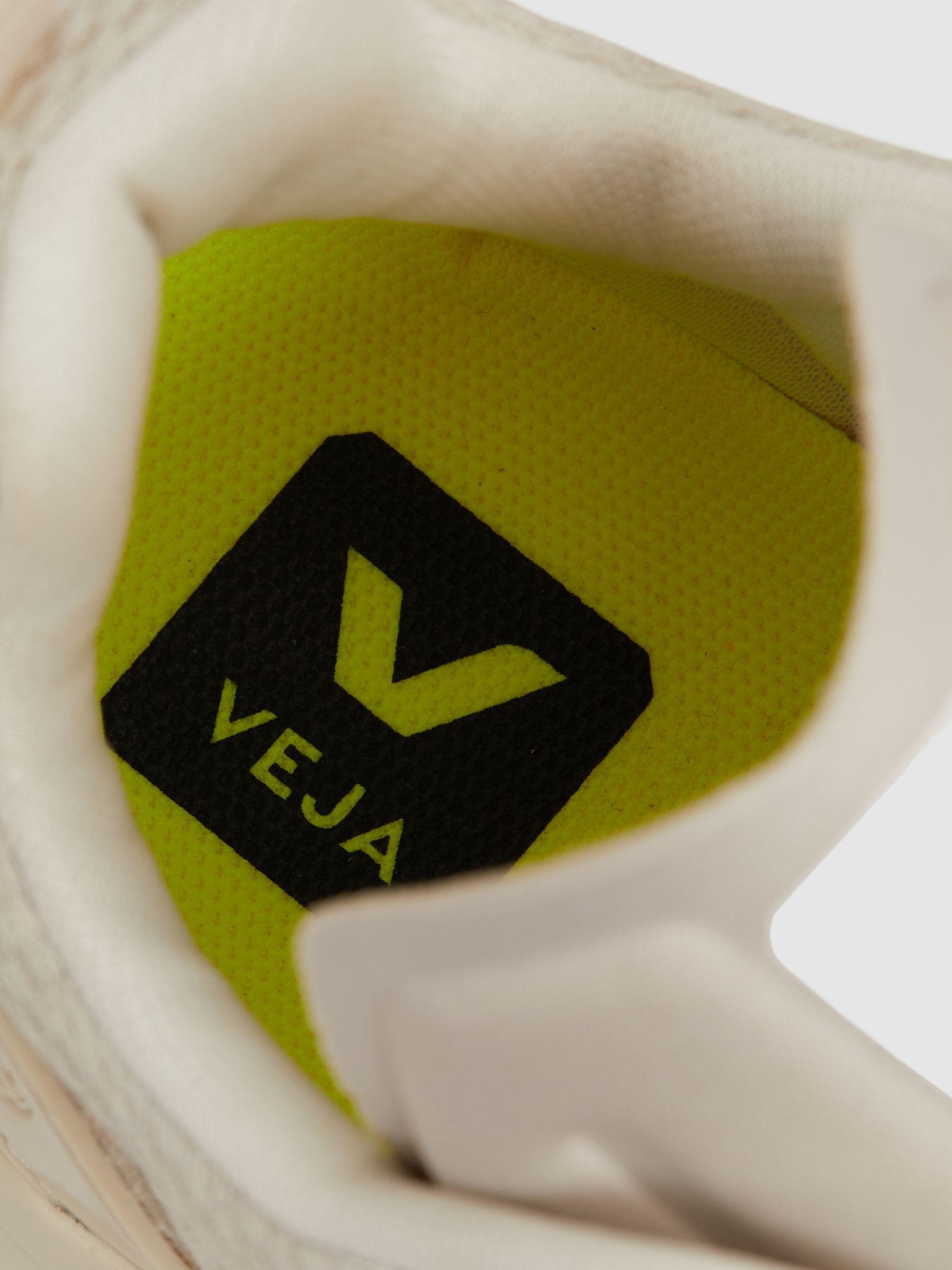 Veja Mesh Running Trainers in White  Pierre Product Image