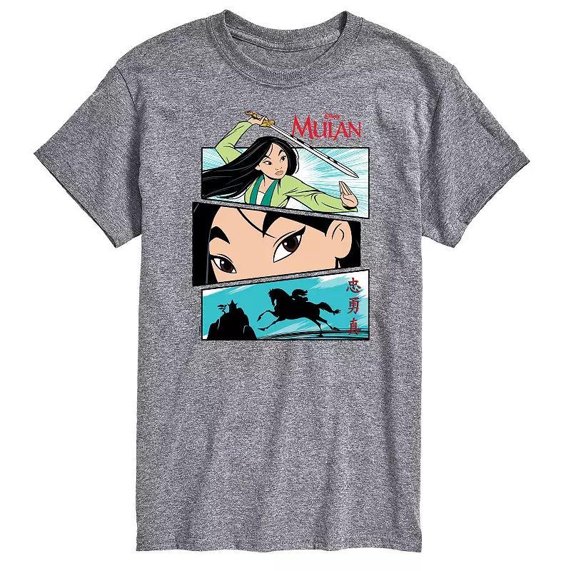 Disneys Mulan Big & Tall Comic Graphic Tee, Mens Product Image