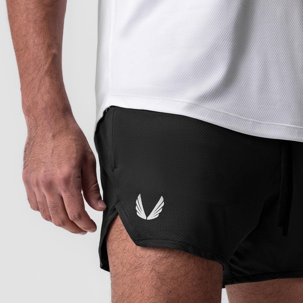 0993. AeroSilver® 5" Linerless Short - Black Product Image