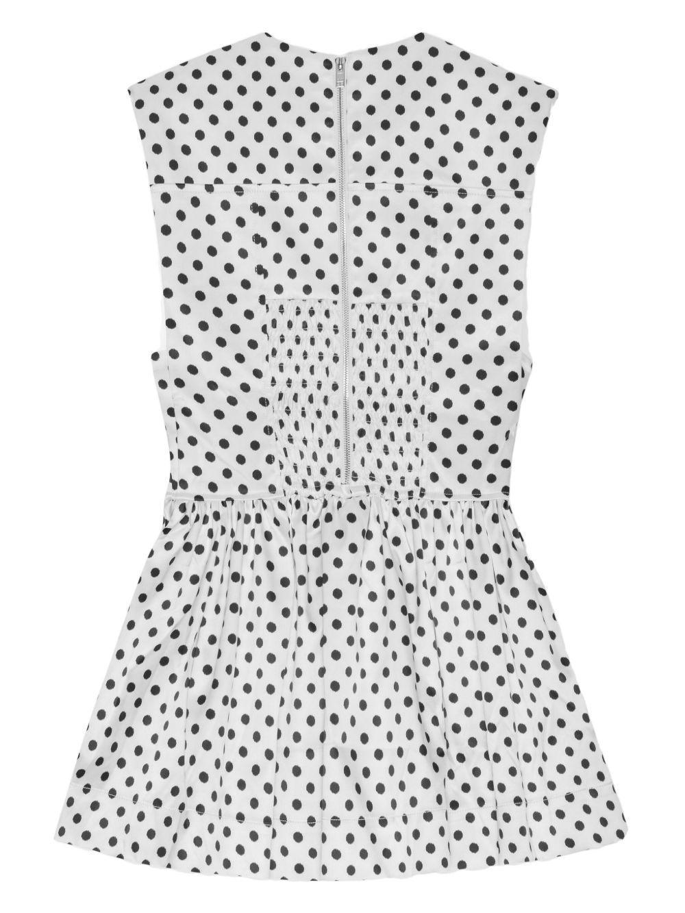 polka dot-print mini dress Product Image