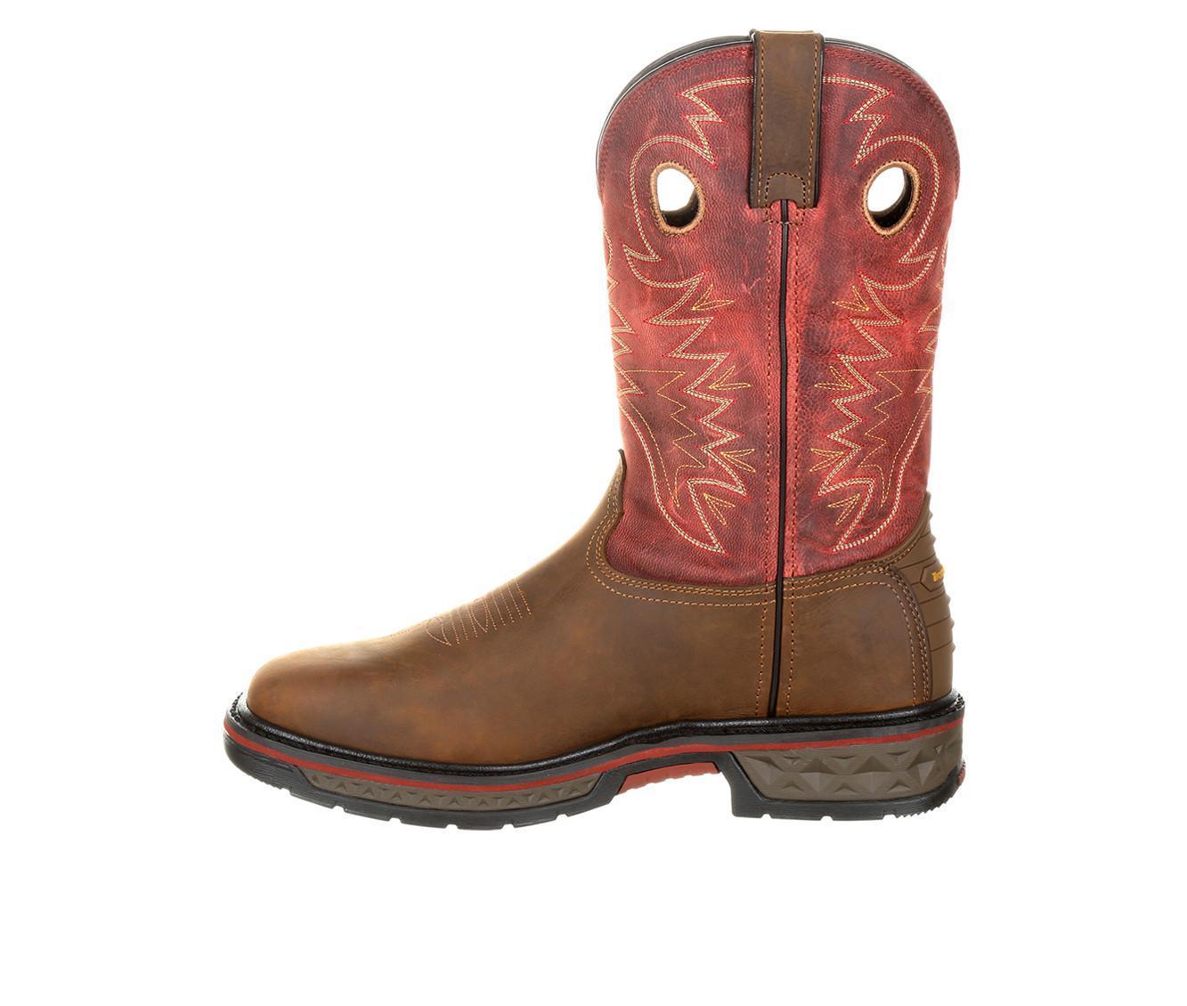 Men's Georgia Boot Carbo-Tec Waterproof Pull On Work Boots Product Image