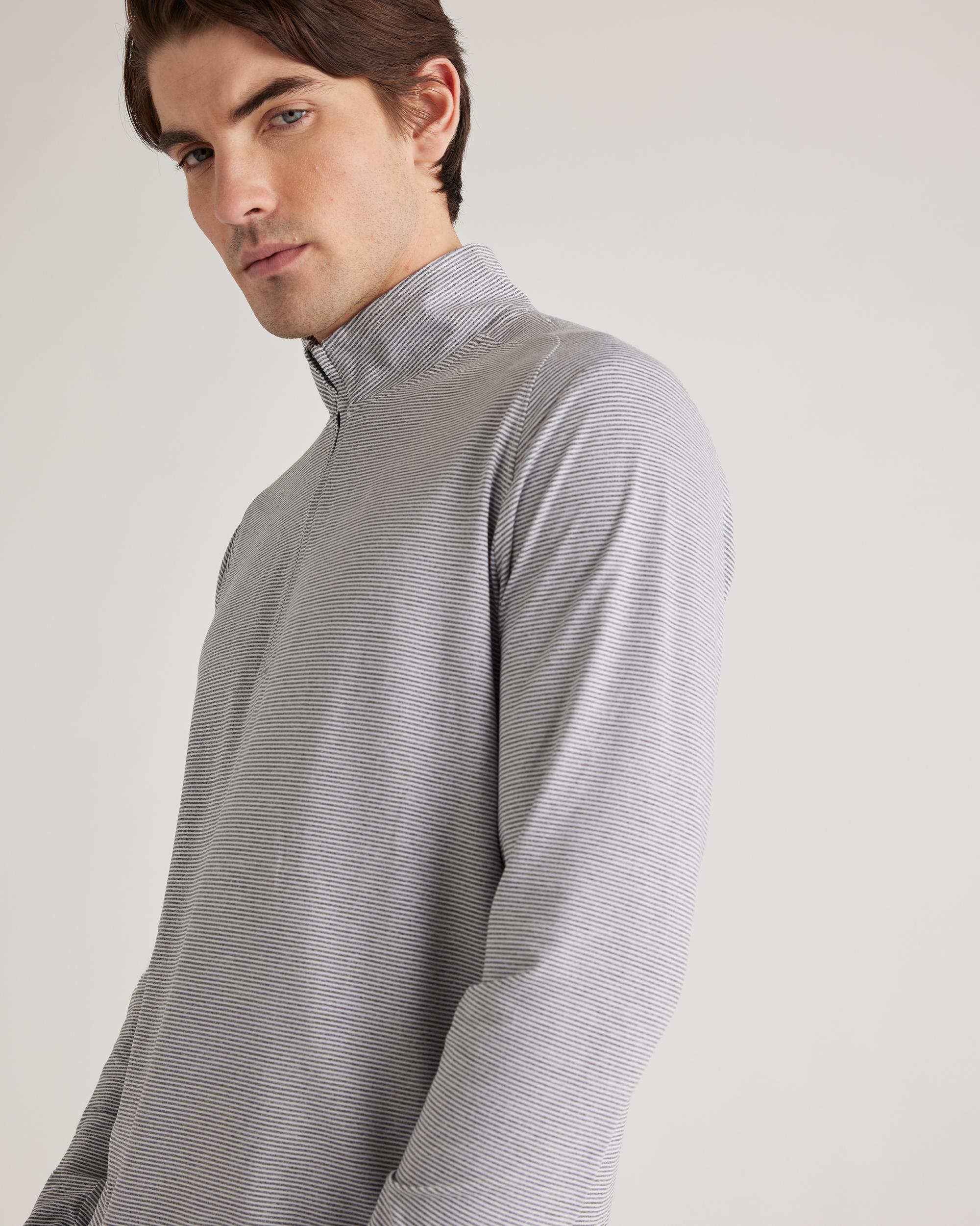 Quince | Men's Performance Jersey Golf Quarter Zip Sweaters Size XL, Recycled Polyester Product Image