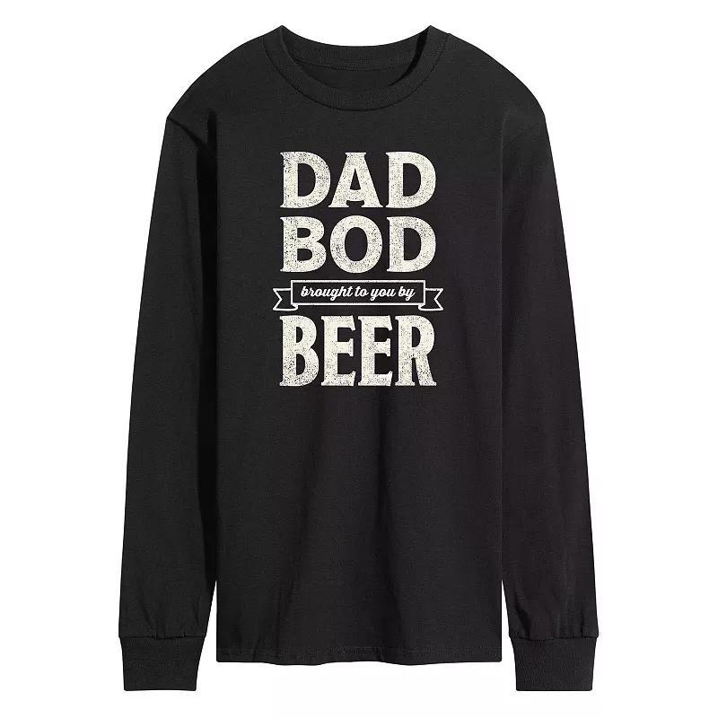 Mens Dad Bod By Beer Long Sleeve Product Image