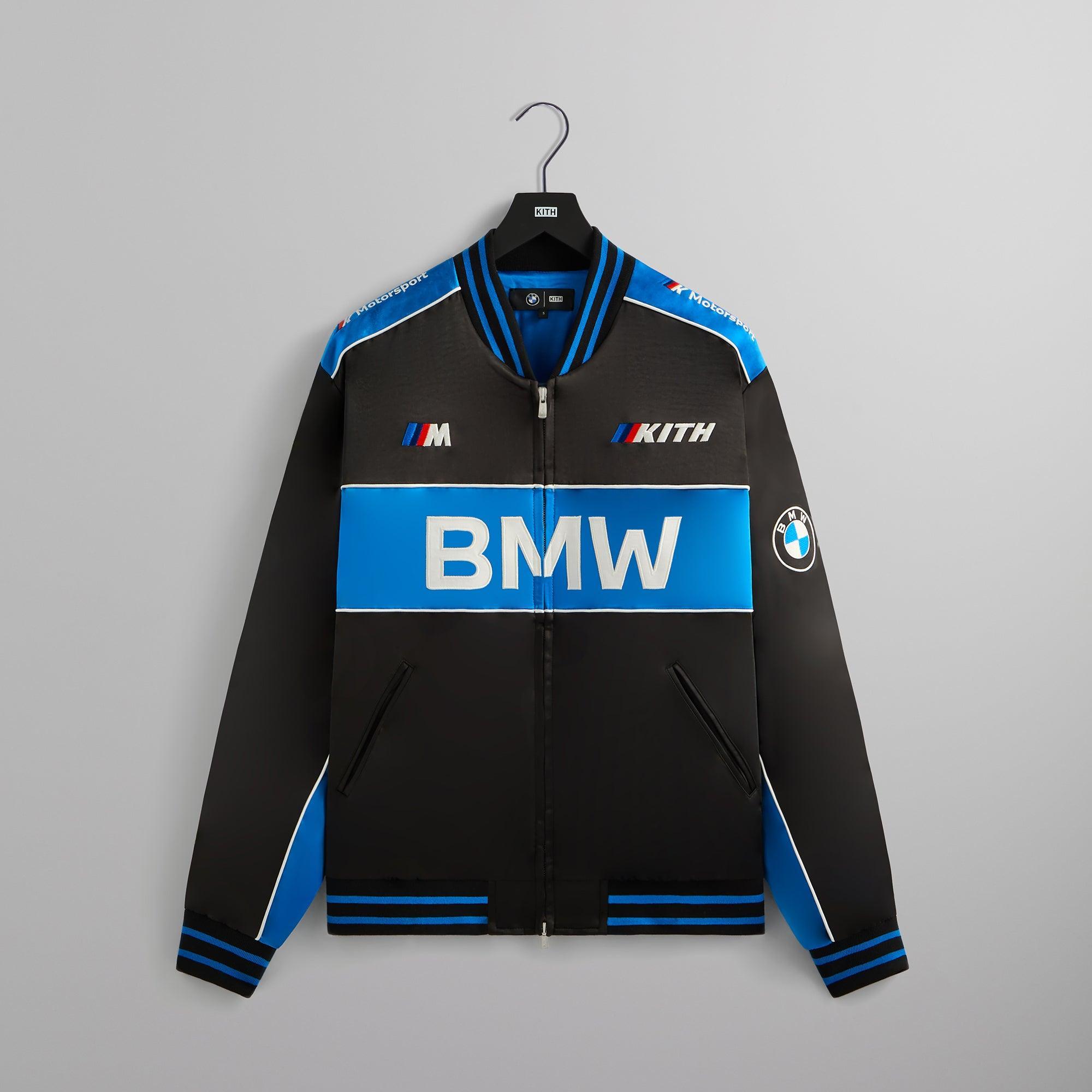 Kith for BMW Souvenir Moto Jacket - Black Male Product Image