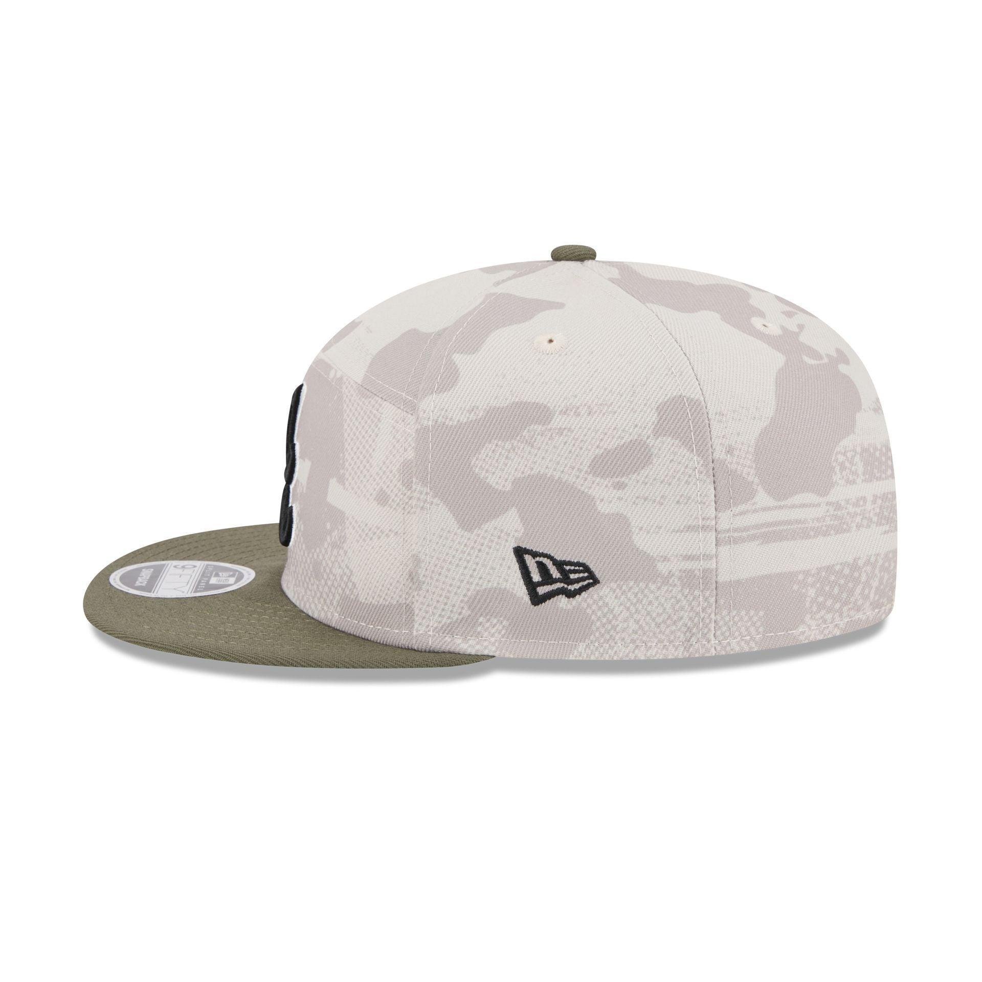 Minnesota Twins Armed Forces Day 2025 Split Panel 9FIFTY Snapback Hat Male Product Image
