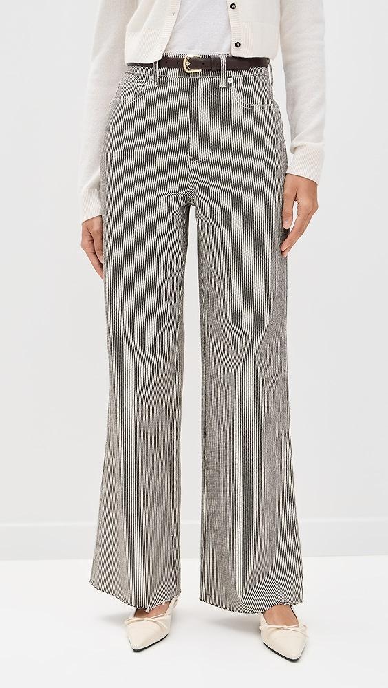 Veronica Beard Jean Taylor High Rise Wide Leg Jeans | Shopbop Product Image