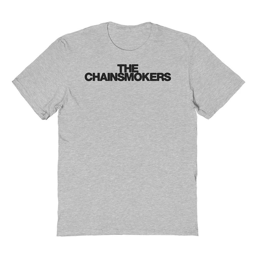 Men's The Chainsmokers Classic Logo Dark Graphic Tee, Size: XL, Sport Gray Product Image