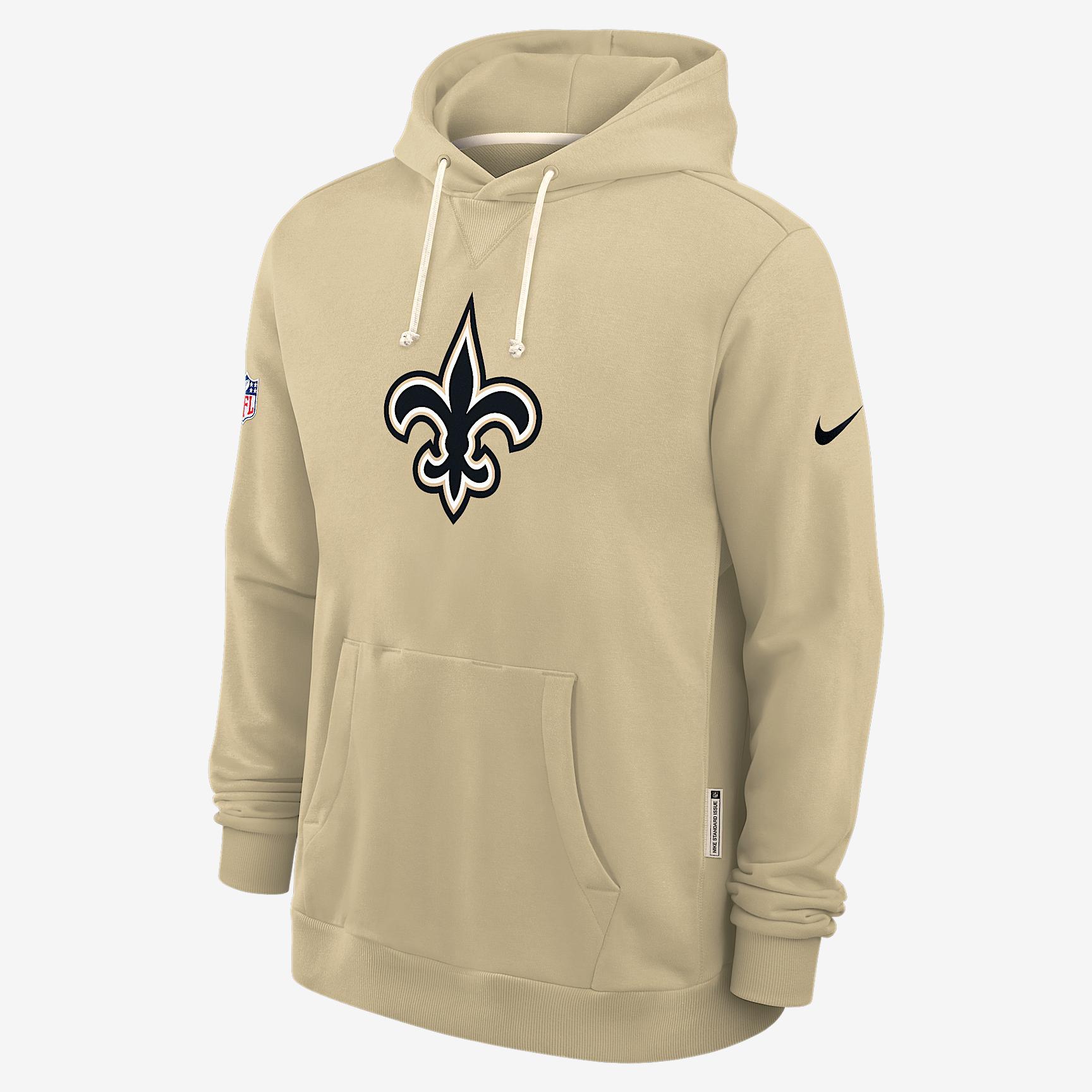 New Orleans Saints Alt Offensive Set Play Sideline Nike Men's Dri-FIT NFL Pullover Hoodie Product Image