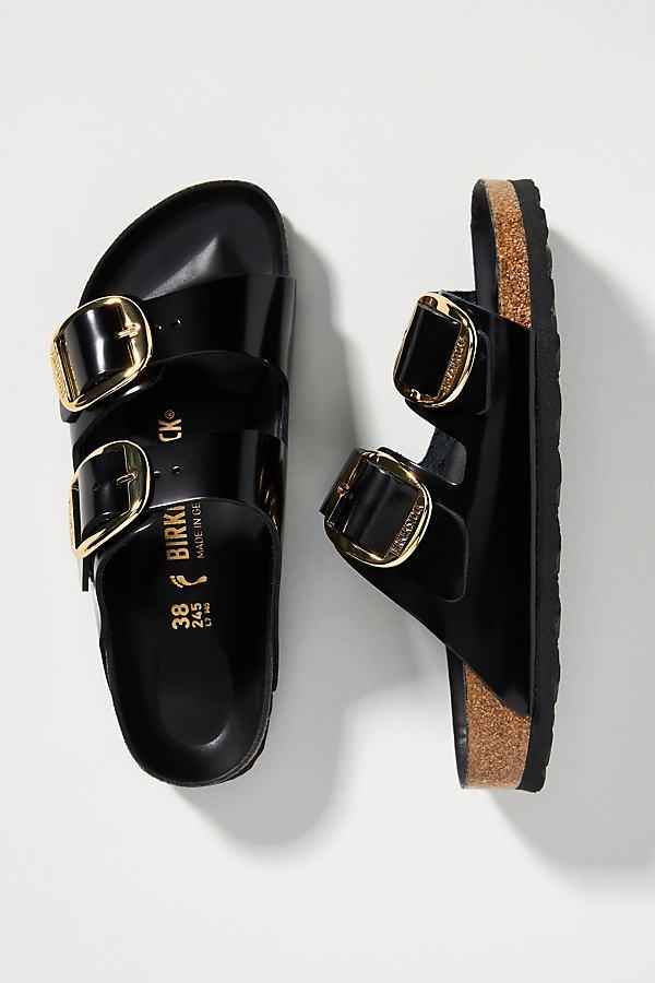 Birkenstock Womens Arizona Big Buckle High Shine Slide Sandals Product Image