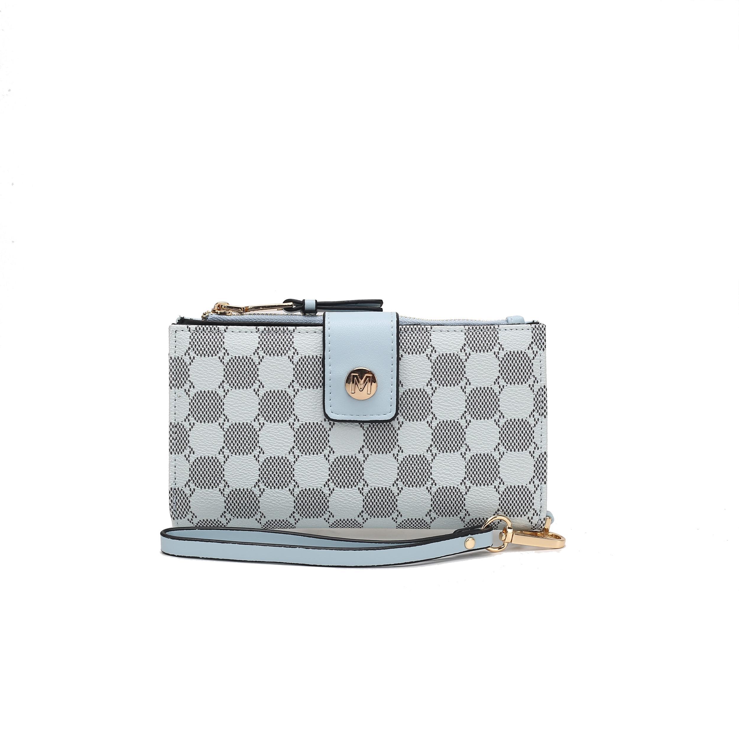 MKF Collection Women's Solene Monogram Wristlet Female Product Image