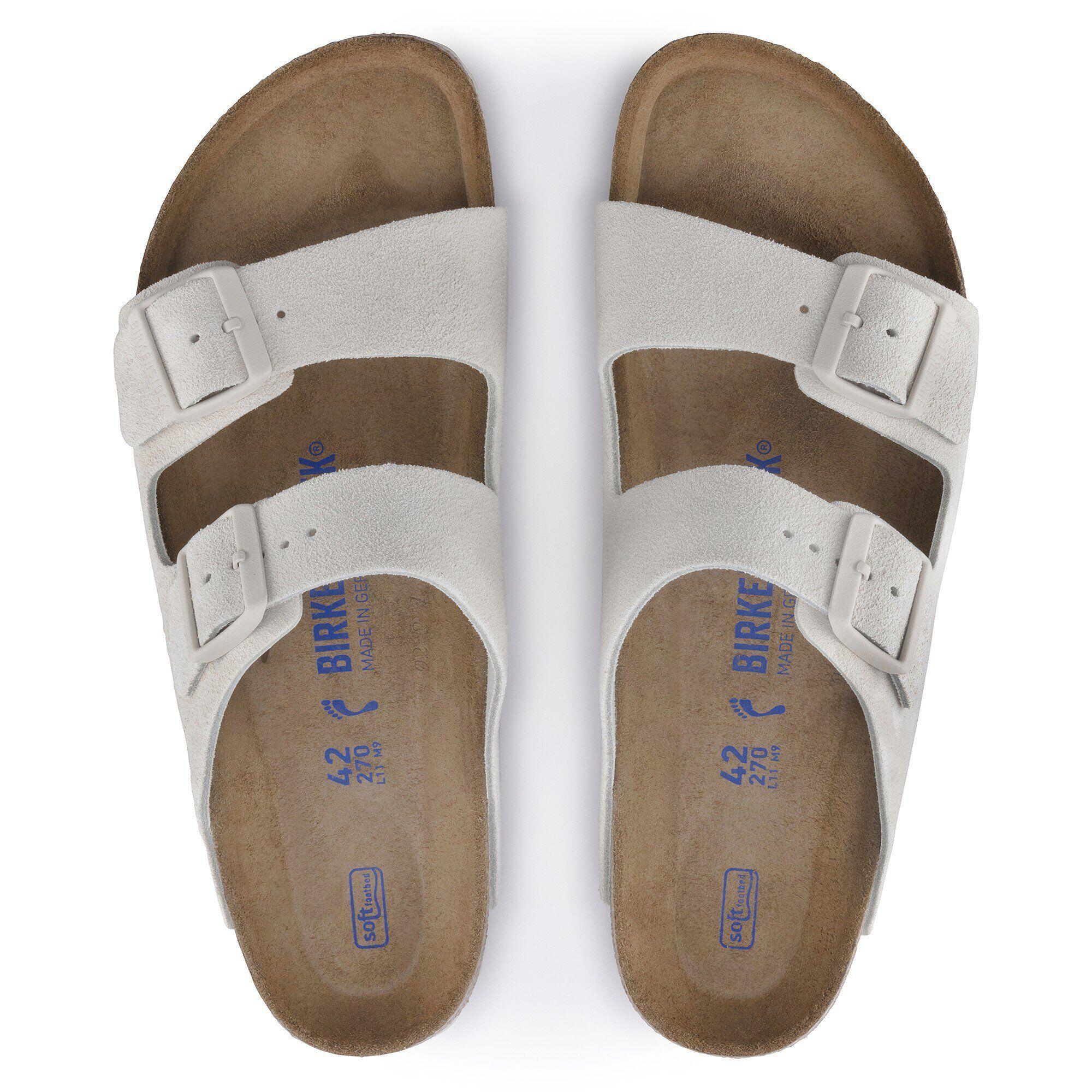 Arizona Soft Footbed Suede Leather Faded Purple Product Image