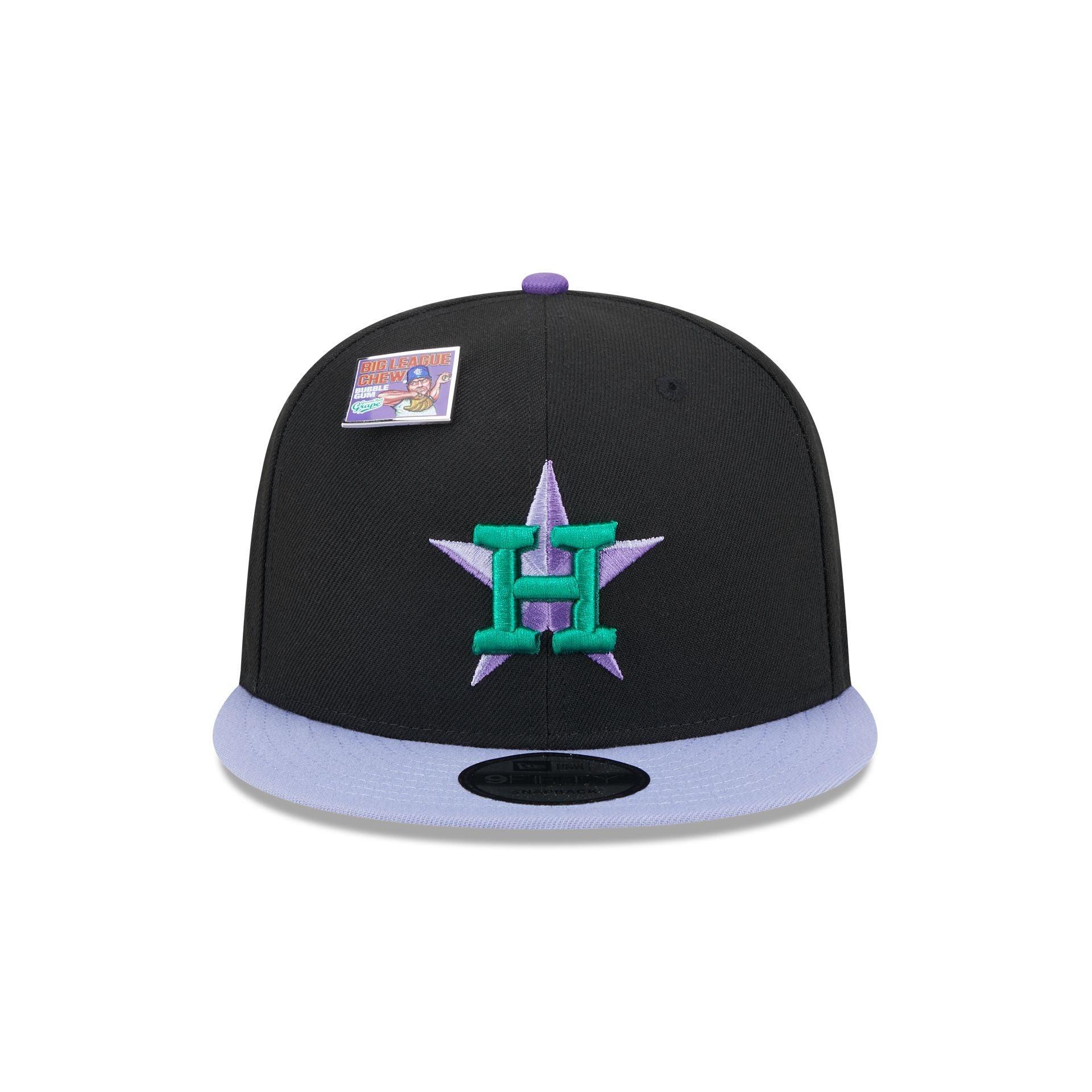 Big League Chew X Houston Astros Grape 9FIFTY Snapback Hat Male Product Image