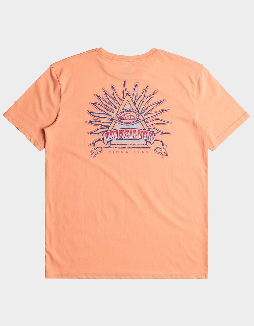 QUIKSILVER All Eyes Mens Tee - CORAL Product Image